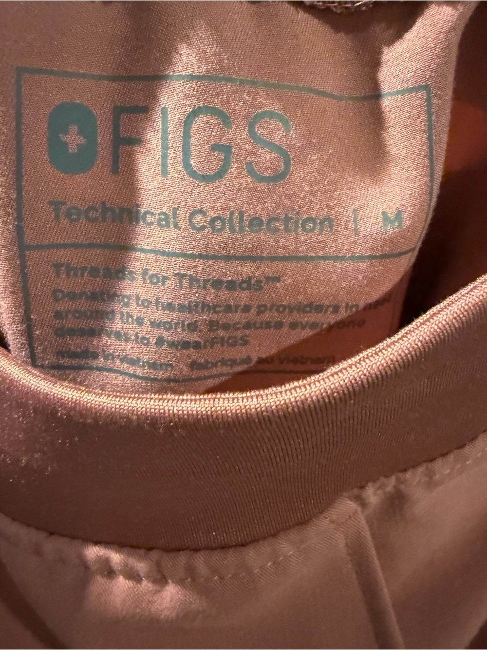 Figs Zamora Scrub Joggers in Mauve, Women’s Medium - Picture 5 of 8